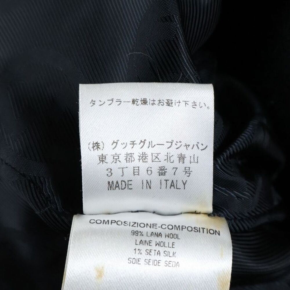 Gucci Lining Interlock G All Over Pattern Wool Do… - image 8